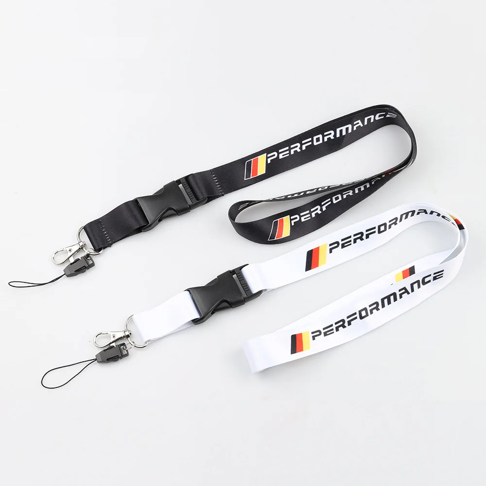 Lanyard for Car Keys ID Holders Cell Phone Neck Straps car keychain Performance For BMW E46 F30 E90 E60 F20 F10 E36 E39 E87 G30 |