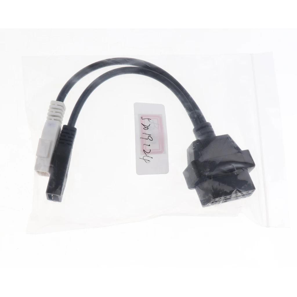Car Vehicles 2x2 Pin Adapter Interface Cable OBD2 OBDII Conversion Kit For VW Audi Seat