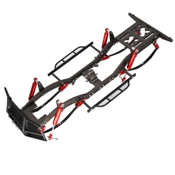 

285mm Wheelbase 1/10 RC Chassis CNC + Metal Chassis Frame for D90 90046 90047 RC Rock Crawler Truck Car