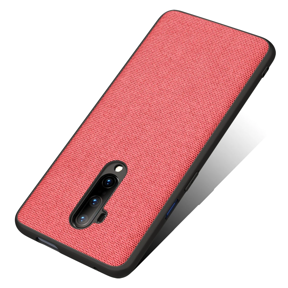 style 03 Для oneplus 7T Pro Чехол Мягкий силиконовый край+ твердая ткань текстура защитный чехол на заднюю панель для one plus 7T oneplus 7t 1+ 7T pro - Цвет: style 03