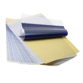 

25/30/50 Sheets Tattoo Transfer Paper Thermal Stencil Paper for Tattoo Practice Apply Tattoo Supplies Copy Carbon Tracing Paper