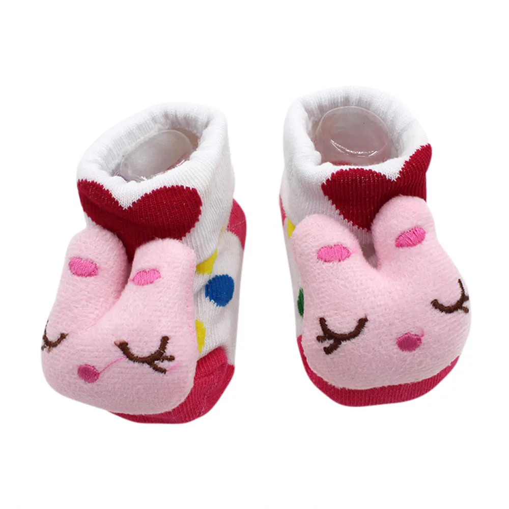 Носки для малышей г. Новинка, горячая Распродажа, нескользящие носки с рисунком для новорожденных девочек и мальчиков носки для новорожденных теплые носки,# N5