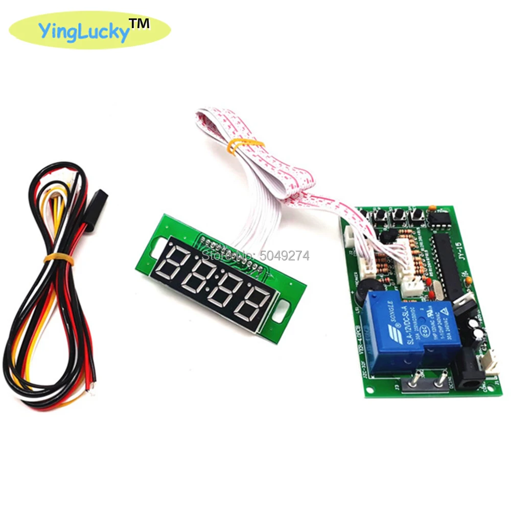 

Factory price Control Timer Board Power JY-15B with 40cm white lead Time Supply for coin acceptor selector