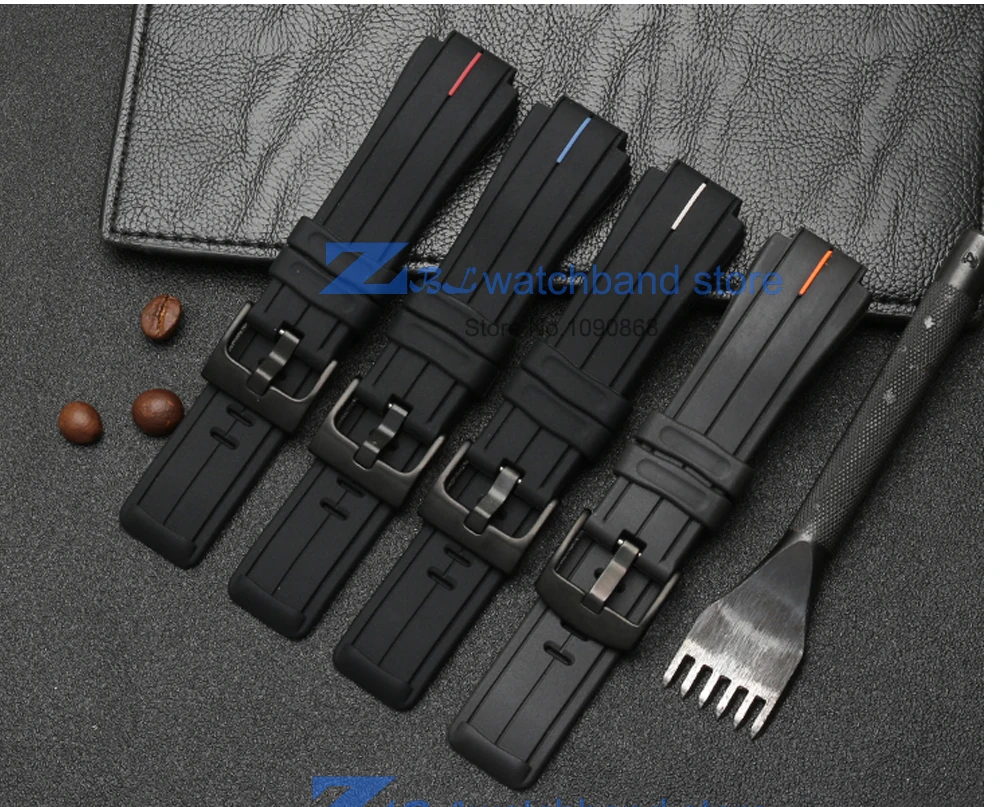 Силиконовый резиновый ремешок для часов timex ремешок T2N720 T2N721 TW2T76300 браслет водонепроницаемый ремешок выпуклый интерфейс 16 мм