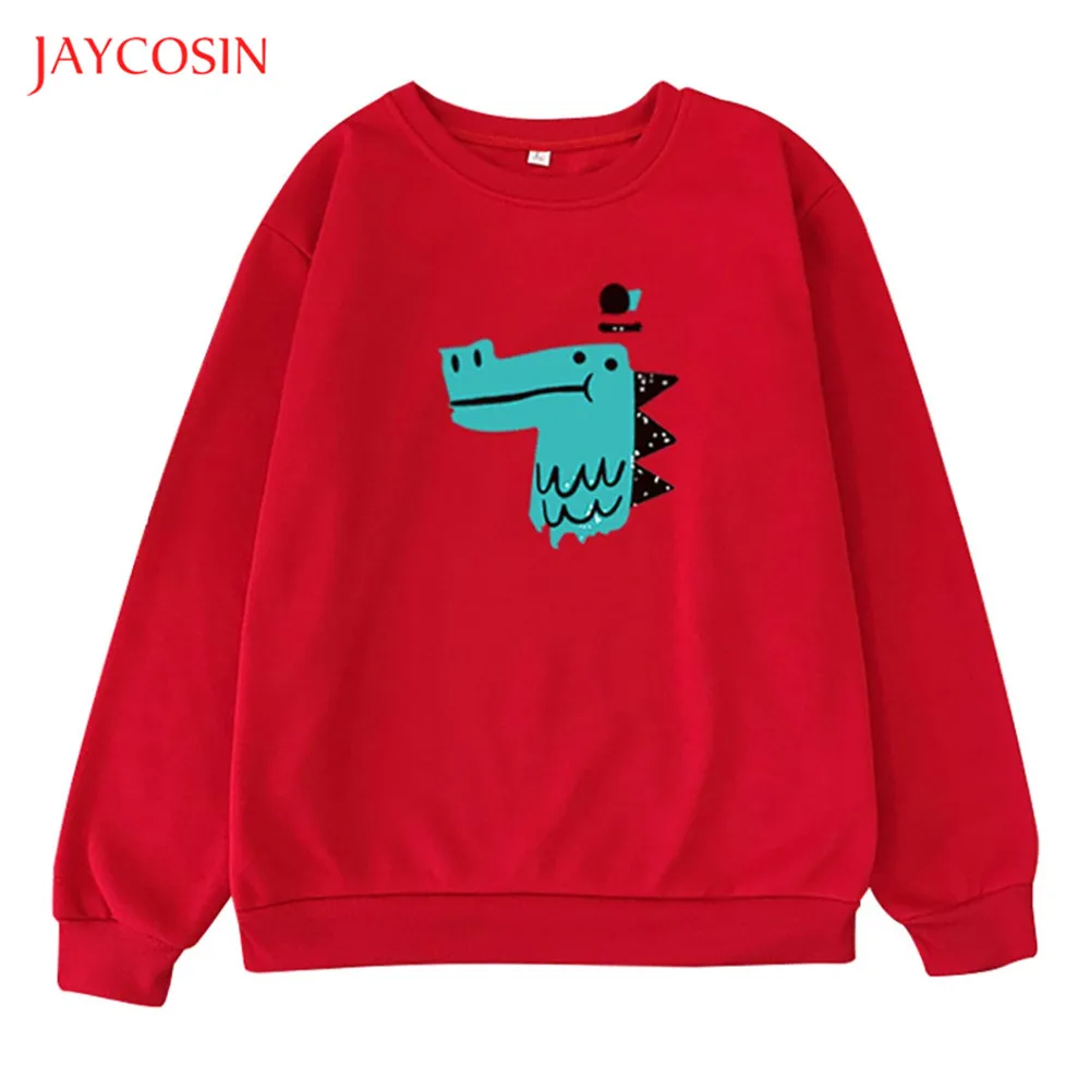 Joycosin 2019 зимняя женская толстовка свитшоты повседневные женские однотонные