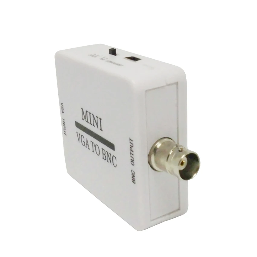 Оригинальный конвертер Mini HD VGA в BNC композитный адаптер конверсионный цифровой