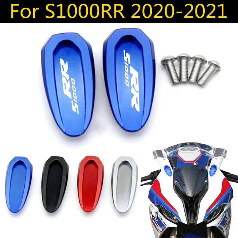 For BMW S1000RR S 1000 RR S1000 2020 2021 motorcycle rearview mirror base cover windshield drive eliminator hole | Автомобили и