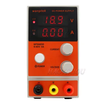 

Wanptek NPS605D adjustable dc power supply Variable Regulated the power modul Digital switching DC power supply