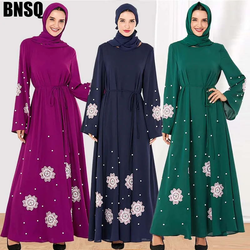 Vestido Largo De Manga Larga Para Mujer, Estilo Musulmán Abaya, Simple, Simple, Moderno, Islámico, árabe, Vestido Casual, Beige