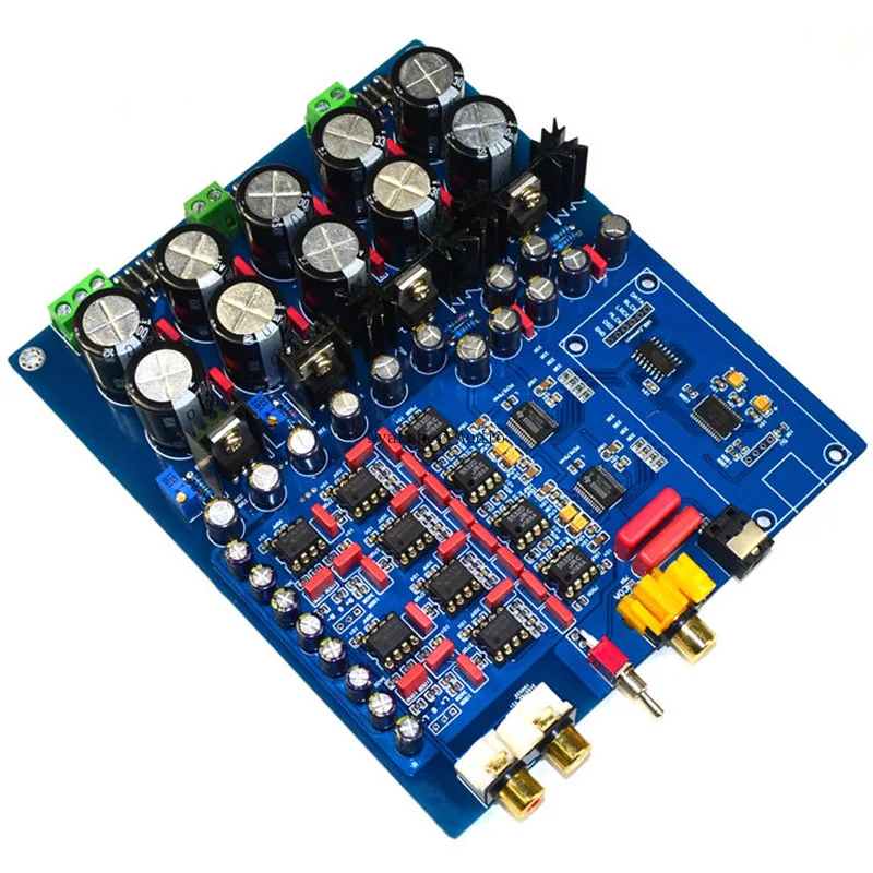 Dual Chip PCM1794+AK4113 DAC Decoder 24bit 192K Support Fiber Coaxial Decoding Board For Power Amplifiers | Электроника