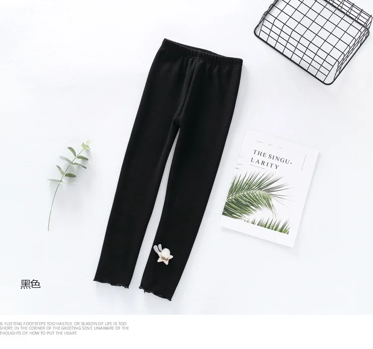 Winter Style New Products Crawler CHILDREN'S Warm Pants Cotton Super Soft Brushed And Thick Girls One-piece Leggings Outer