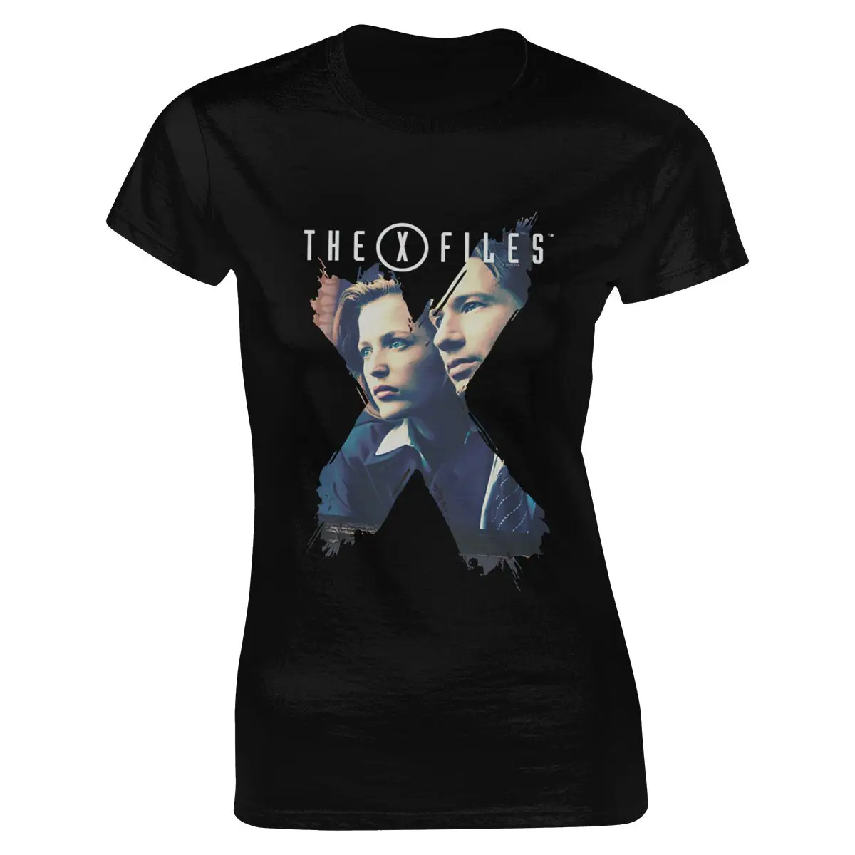 

X Files Tv Agents Licensed Adult T Shirt Custom Printed 100% Cotton T-shirts O-neck Casual Short Summer Regular Cn(origin)