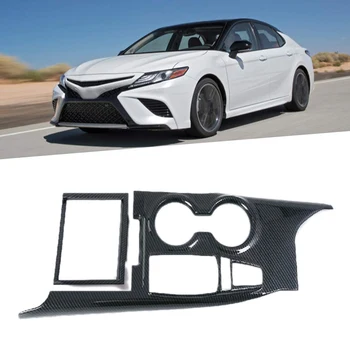 

Car Interior Center Console Gear Shift Box Panel Cover Decorative Car Trim for Toyota Camry 2018 2019