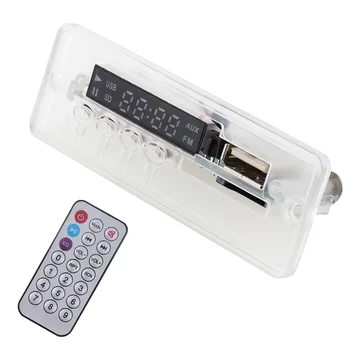 

12V LED MP3 Audio Decoder Board 4.2 Bluetooth Decoder with Remote Control Support TF Card for Decoding Information Source