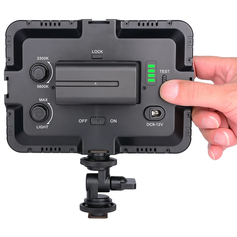 ABKT-Yelangu 204 Led камера видео светильник 3300-5600K фотография светильник ing для Canon Nikon sony цифровая камера студийная фотография
