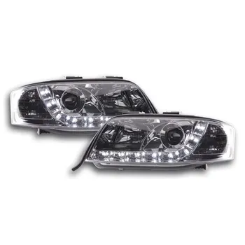 

FKSFSAI9021fari Daylight LED DRL look Audi A6 4B year Constr. 97-01 Chrome