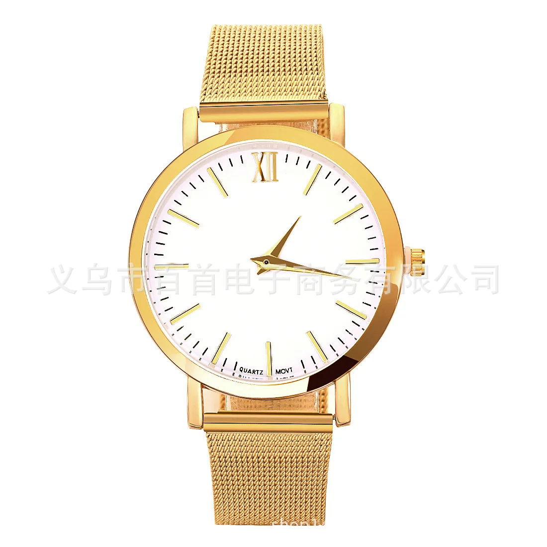 

New Style Casual Couples Quartz Watch Fashion And Personality Ultra-Thin Ladies' Watch Men Steel Belt Quartz Watch
