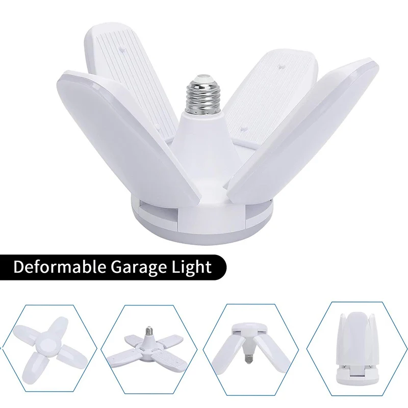 Super Bright E27 Led Garage Light 30W 45W 60W Fan Blade Lamp 220V LED High Bay Industrial Lamp for workshop Industrial Lighting Super Bright E27 Led Garage Light 30W 45W 60W Fan Blade Lamp 220V LED High Bay Industrial Lamp for workshop Industrial Lighting