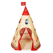 Натуральный индийский узор унисекс палатка для детей Ткань Крытая игра складной детский игровой домик детская палатка игрушки детская палатка подарок