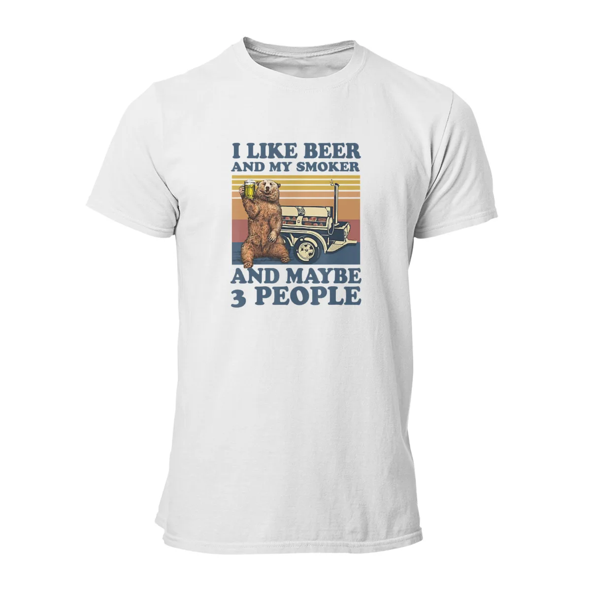 i like beer and my smoker shirt