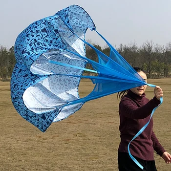 

High Quality Fitness Equipment Speed Resistance Training Drag Parachute Umbrella Running Chute Soccer Football Track Field E ZJ