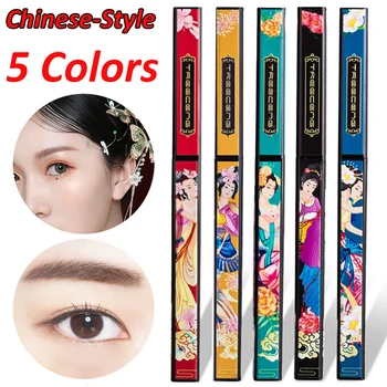 

Chinese Style Imperial Charm Eyebrow Pencil Automatic Rotating Eyebrow Pencil Waterproof Long-Lasting Eyebrow Pen Makeup Tool