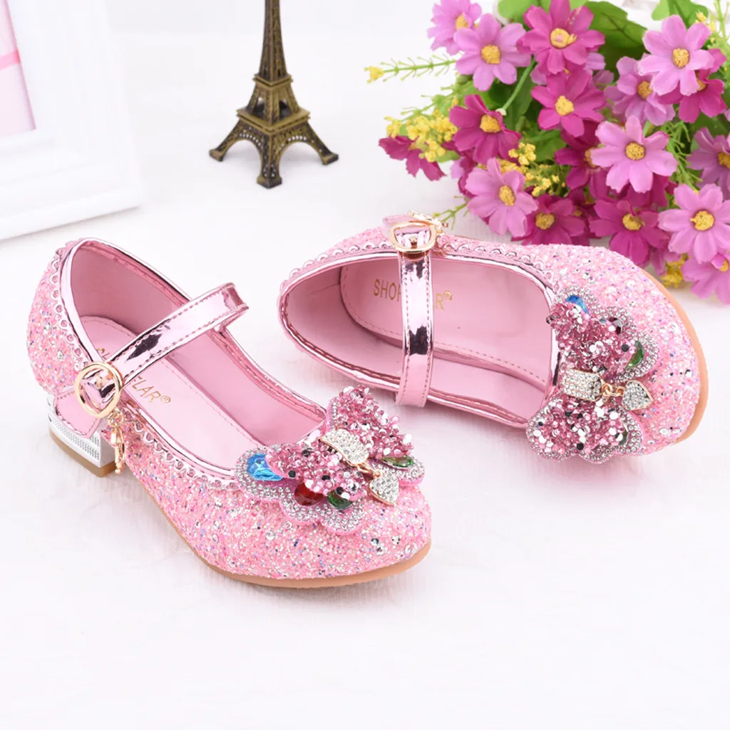 Mini Melissa/детские сандалии для девочек; Летняя обувь; детская обувь для маленьких девочек с жемчужинами и кристаллами; обувь для принцессы сандалии