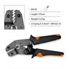 SN-06 200Pcs Copper Butt Splice Crimping Tool Kit Cold Terminal Set OT/UT Connectors Multi-Function Tool  0.5-6mm²AWG20-10 Plier ► Photo 2/6