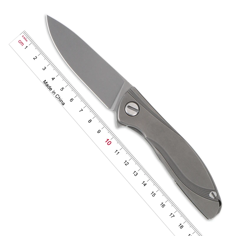 Green Thorn NeOn M390 лезвие титановая ручка Флиппер Складной нож Открытый Отдых Охота Карманный фрукты Ножи EDC инструменты выживания