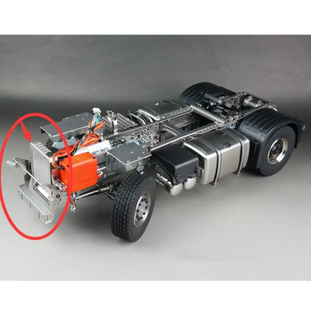 man remote control truck