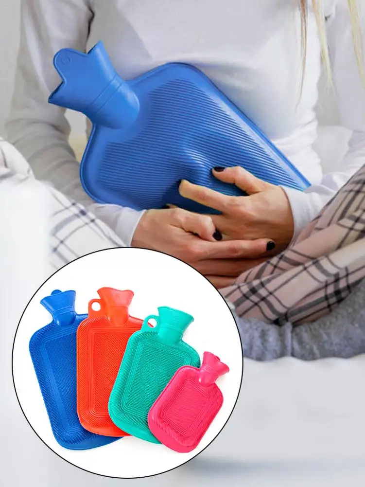 New Water Bottle Anti-scalding Rubber Injection Water Warm Bag High Density Winter Hand Warmer Portable Thick Girls Bag