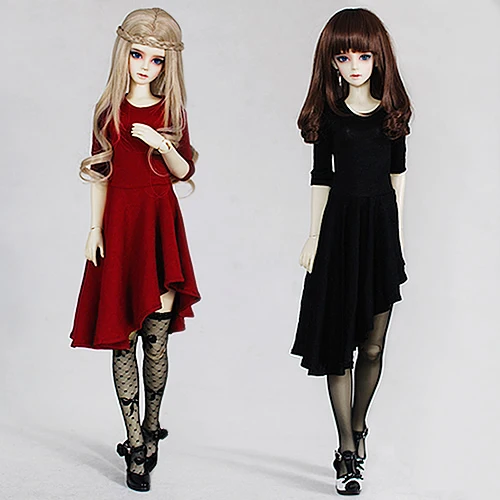 M0138 детская игрушка ручной работы 1/6 1/3 1/4 Одежда для кукол дяди BJD/SD кукольный реквизит аксессуары наклонная юбка платье 1 шт