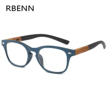 RBENN деревянные очки для чтения для мужчин и женщин, модные очки для пресбиопии, мужские женские очки+ 1,25 1,75 2,75 3,75 4,5 5,0 6,0