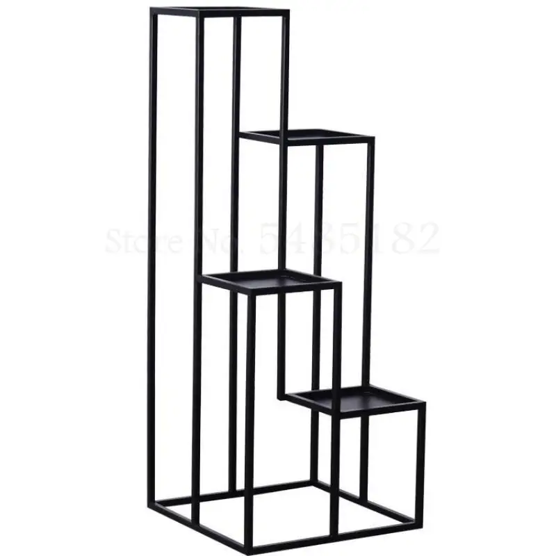 Подставка для цветов из железа в скандинавском стиле многослойная комнатная