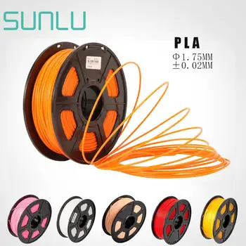 

SUNLU Filament PLA 1.75MM 1KG With Spool Eco-friendly Pla 3D Filament For 3D Printer & Pen Children Dooling Material