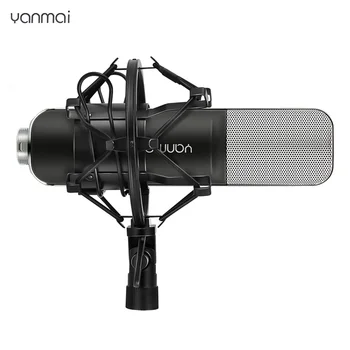 

Yanmai Q8 Professional Studio Microphone Mic Cardioid with Shock Mount Holder XLR-3.5mm Connection Cable for PC Live Streaming