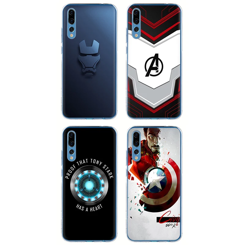 Жесткий чехол для телефона Marvel superhero iron man для Huawei Honor 6a 6C Pro 7A 2 ГБ 3 Гб Pro 7X8 C Lite X 9 10 Lite Play