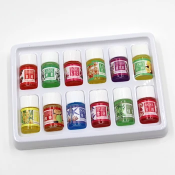 

DELAXI 3ml*12pcs Fragrance Essential oil Watersoluble Essential Oils for Aromatherapy Lavender Oil diffuser with 12Kinds