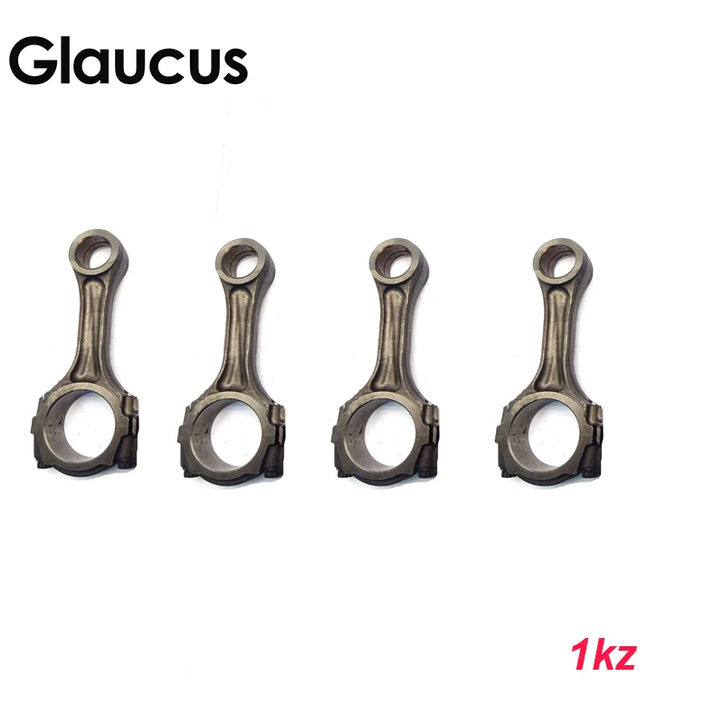4pcs 1KZ 1KZT 1KZTE Engine connecting con rod for Toyota 4 Runner Land cruiser/90/Prado Hi-lux 2982cc 8v 3.0 TD