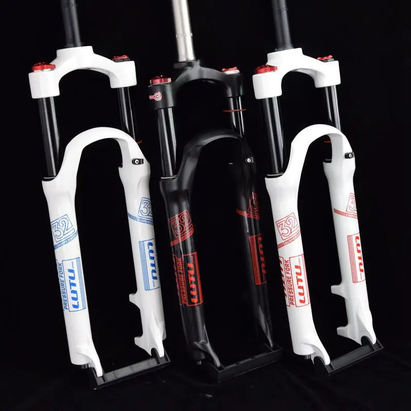 

Lutu lu tu 32 Shock Absorbers Front Fork 26-Inch Gas Fork Mountain Bike Front Damping Fork Bicycle Front Fork 27.5 Gas Fork