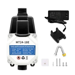 110V-220V 75W Water Pressure Booster Pumps Auto Controller Water Pressure Lift Pump Home Kitchen Water Heater Boost Pump Kit