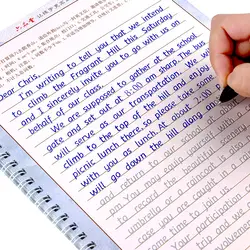 Liu Pin Tang 3 шт. Hengshui письмо английская каллиграфия копировальная книга для взрослых детей упражнения занятия каллиграфией книга libros