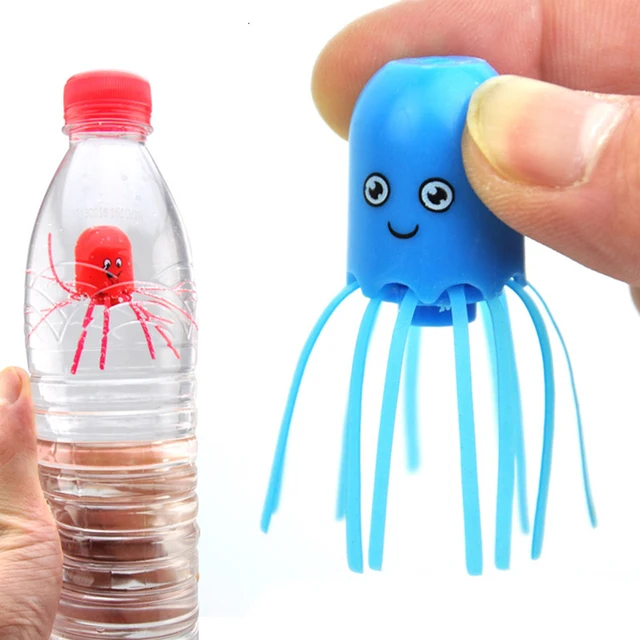 Hot New Cute Funny Toy Magical Magic Smile Jellyfish Float Science Toy Gift For Children Kids Randomly 1