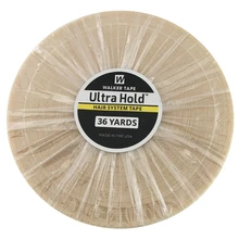 1 рулон 2,54 см x 36 ярдов белая ультра удерживающая Двусторонняя лента кружевная Передняя лента для парика