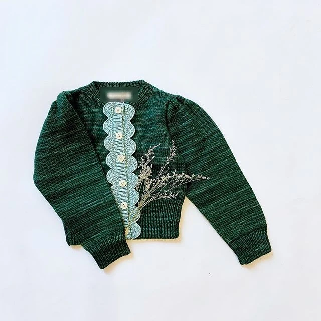 ZMHYAOKE-M& F/Детские свитера г. Зимний вязаный кардиган высокого качества с принтом для мальчиков и девочек, детская хлопковая вязаная одежда, верхняя одежда