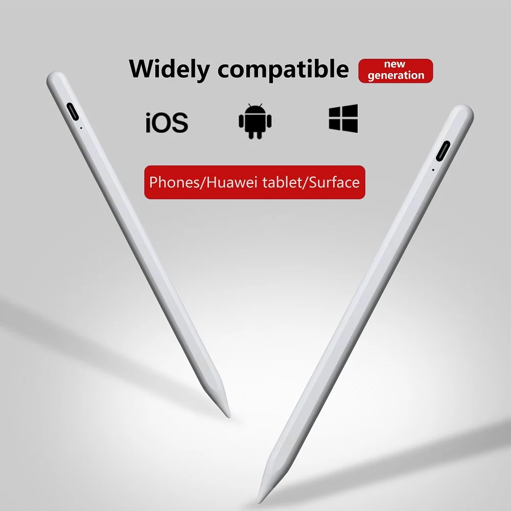 Ручка сенсорная для рисования универсальный стилус Apple Pencil iPad Pro Air Mini смартфонов