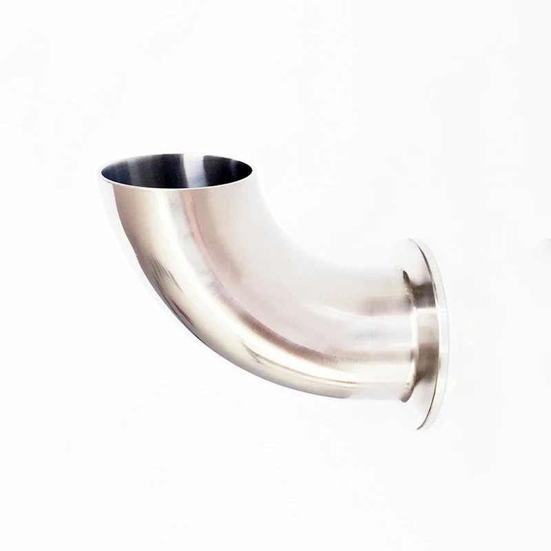 " 76 мм OD 304 из нержавеющей стали санитарный Наконечник 90 градусов колено трубы фитинг для домашнего пивоварения Homebrew Fit 3" Tri Зажим