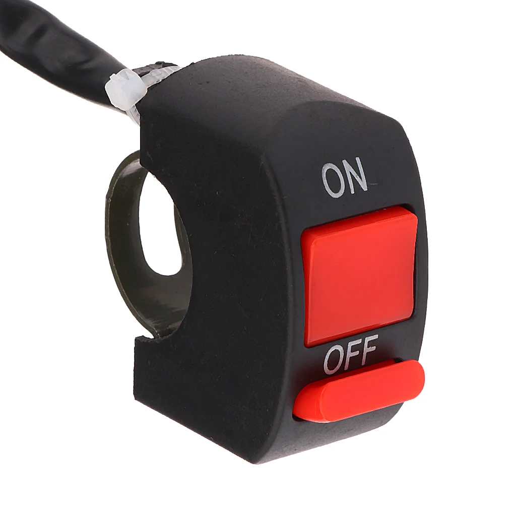 Universal Motorcycle Scooter Dirt Bike Kill ON-OFF Switch 7/8' Handlebar