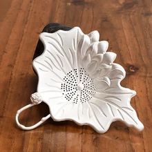 Ситечко для чая в виде листа лотоса из стерлингового серебра, чайный набор, аксессуары для дома, для ног из серебра, высокое качество, характерный чай из стерлингового серебра