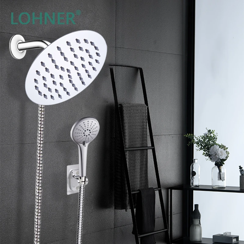 

Shower Set Bagno Soporte Ducha Pared Banheiro Cabine Pommeau Camping Douche Draagbare Lazienka Dusche Douchette Casa De Banho
